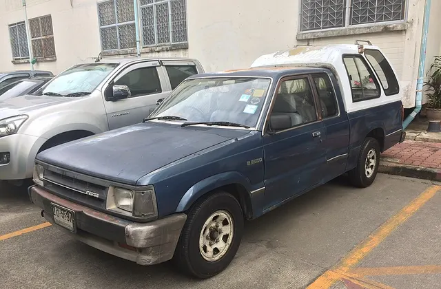 ภาพ: M.rJirapat · CC BY-SA 4.0 · Wikimedia Commons Mazda Magnum Magnum/Thunder (1985–1998)